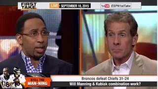 ESPN First Take   Will Peyton Manning And Gary Kub