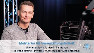 Ausbildung in und nach Krisenzeiten: Interview mit Martin Behns / b-trend-setting