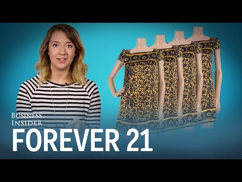 Wideo: Forever 21, Amazon, mówi, że jest licytantem w trudnej amerykańskiej odzieży