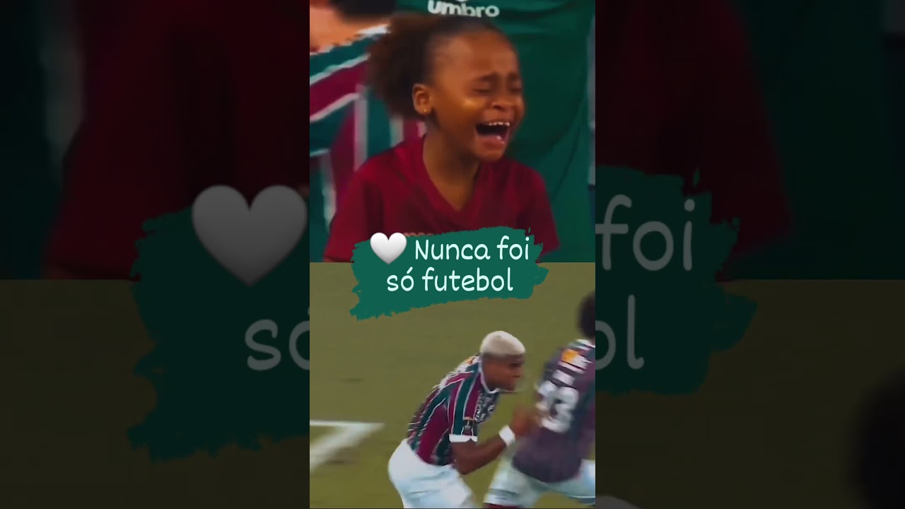 🤍 Nunca foi só futebol 💚 - #torcedora #torcida #libertadores #johnkennedy #gol #fluminense