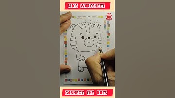 Worksheet - 111 Connect The Dots #Kg #Lkg #Kids #Fun #Entertainment #kidsvideo
