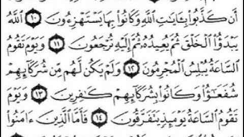 سورة الروم [ من الآية 01 إلى 32 ] بصوت الشيخ ماهر المعيقلي