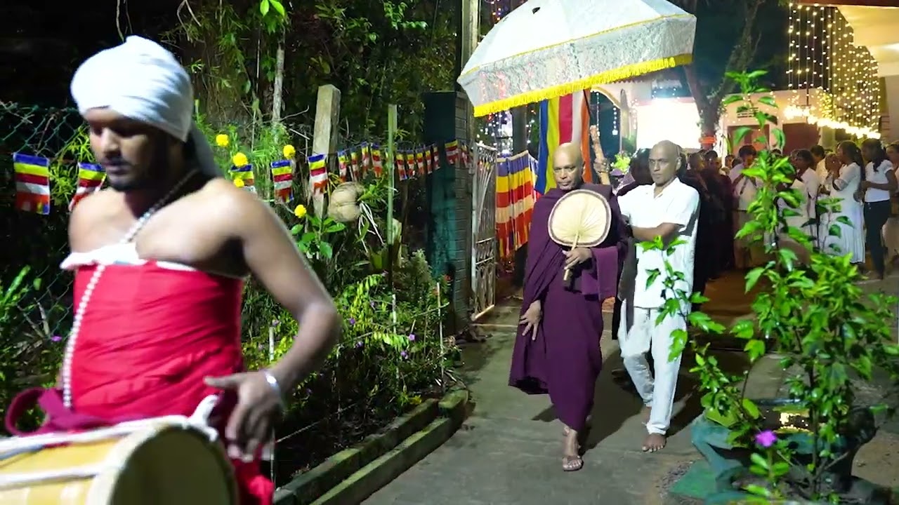 තලවතුගොඩ සංඝමිත්තාරාම මෙහෙණි ආරාමයේ සුගත චිවර පිංකම