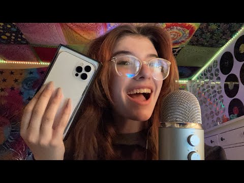 [ASMR] UNBOXING MY IPHONE 12 PRO (tapping+scratching)