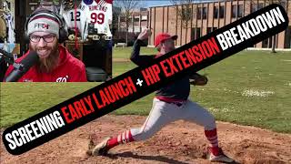 Early Launch + Hip Extension Breakdown Feat. Nate Pearson | MECHANICAL ANALYSIS