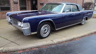 1965 Lincoln Continental Convertible - SOLD! Profile