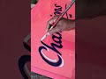 Hand Letter Painting Sign Writing 🎨🖌 #shortsfeed #letterpainting #art