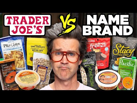 Trader Joe’s vs. Name Brand Taste Test