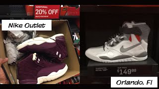 Nike Outlet Vlog Orlando, FL | 4 Nike Outlets in one day with my son