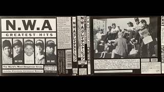 (4. N.W.A - FUCK THE POLICE INSERT)(JAPAN CD 1996) Eazy-E Dr. Dre Mc Ren NWA Ice Cube GREATEST HITS