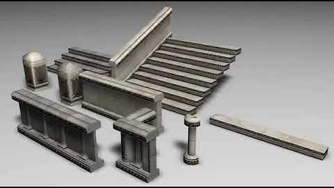 GoW Judgment Architecture + Misc. (.c4d)