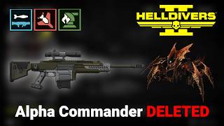 Helldivers 2 - Diligence Counter Sniper Deletes Alpha Commanders (Solo No Deaths Max Difficulty)