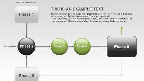 Process Flow Chart for PowerPoint by PoweredTemplate.com