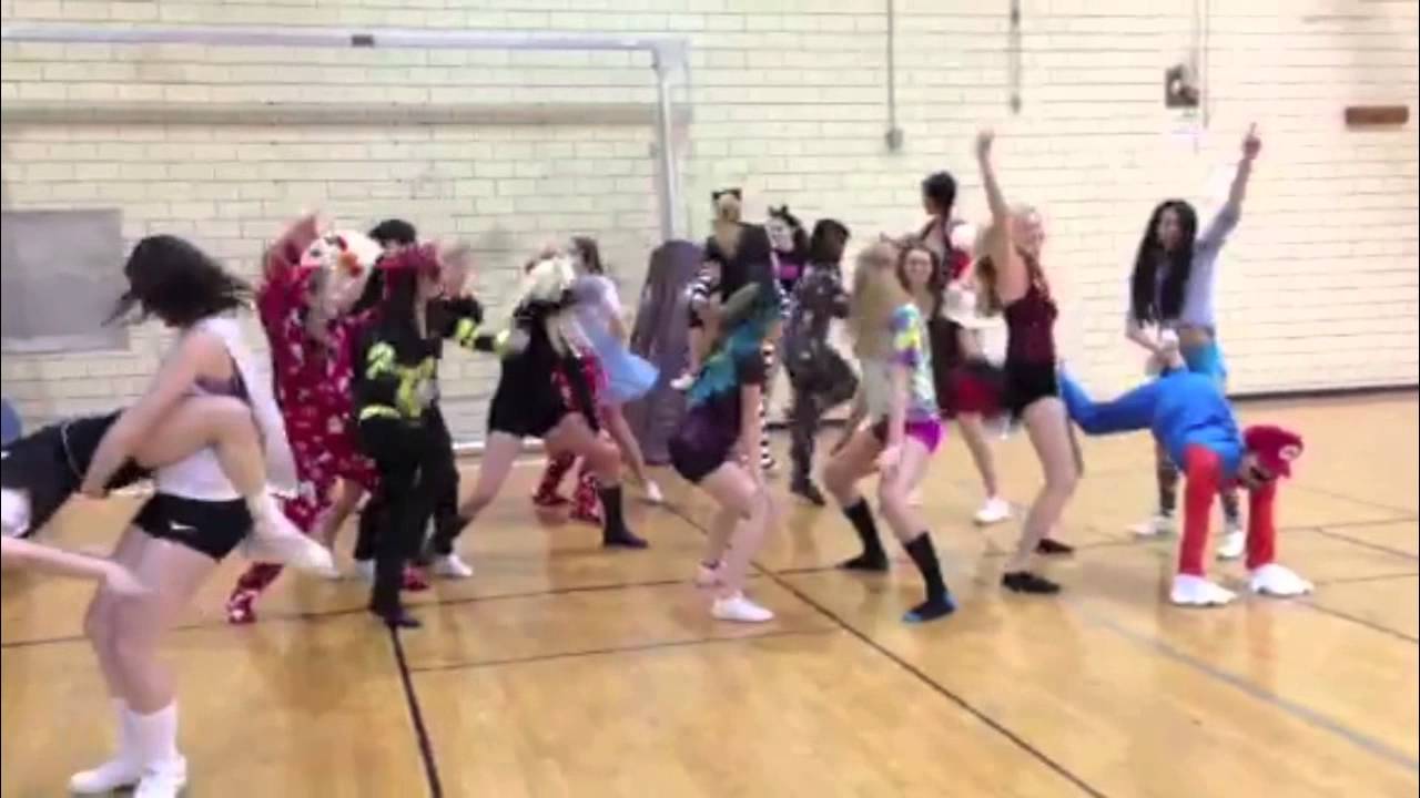 MHS Cheerleaders Harlem Shake YouTube