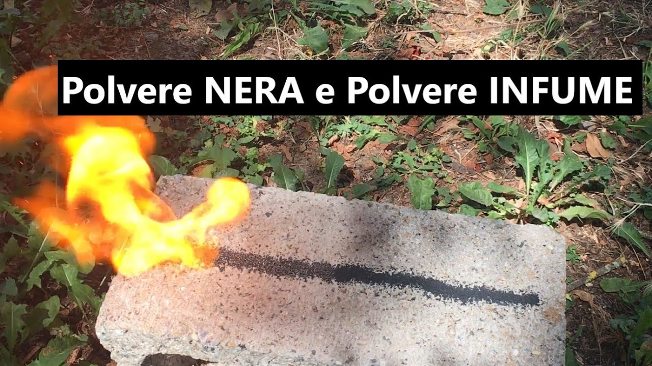 Polvere NERA e Polvere INFUME 