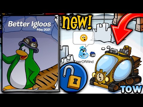 ? MAY 2021 BETTER IGLOOS SECRETS + 10K COINS CODE ? | Club Penguin Rewritten