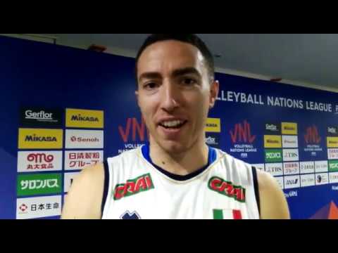 VNL Maschile 2018: il commento del libero azzurro Salvatore Rossini dopo Italia-Bulgaria