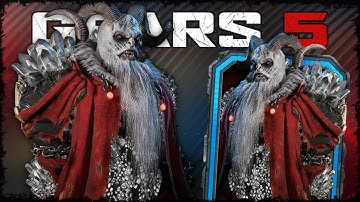 Gears 5: New Character Skin - SCION KRAMPUS GAMEPLAY!