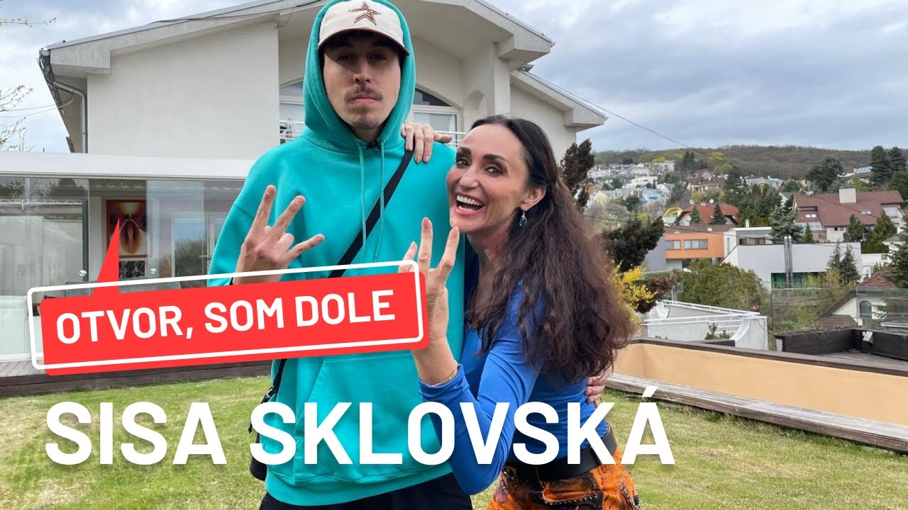 Sisa Sklovská nám ukázala dom a zarapovala so Šajmom