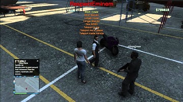 GTAV Mod Menu 3 Menus Project Mayhem 12.5