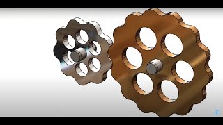 Famous SOLIDWORKS Tutorial - Cycloidal Gears Wealth