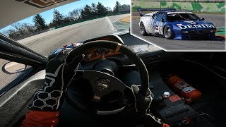 OnBoard Helmet Cam in a 1980 BMW M1 ProCar at Monza Circuit!