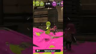 Insane double kill, splatoon 3 #fyp #shorts #gaming #trending #splatoon #edit #music #art #nintendo