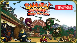 Samurai Defender: Ninja Warfare Gameplay Nintendo Switch screenshot 4