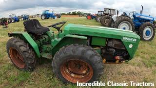 1980 Ferrari 86 4WD 3-Cyl Diesel Articulated Tractor (55 HP) Dauntsey Festival of Transport 2024