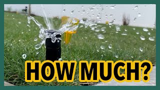 How Much Water Does Your Lawn Need? Sprinkler irrigation tips