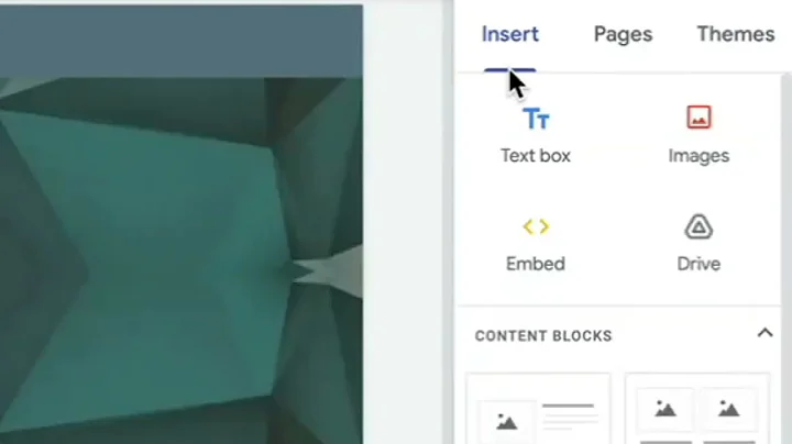 Google Sites Basics