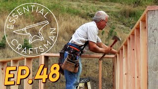 Framing: Crown Plate, Toe Nails, Lifting & Bracing Ep.48