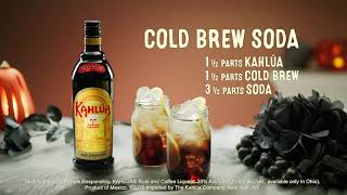 How to make an easy Cold Brew Soda for Halloween | Kahlúa screenshot 4