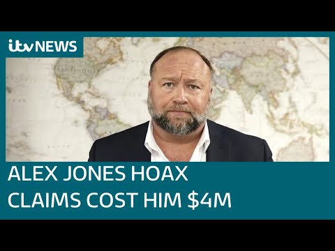Alex Jones must pay Sandy Hook family $4m in damages over school shooting hoax claims | ITV News - ITVNEWS
