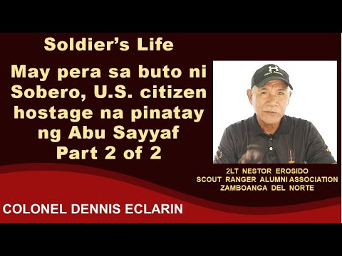 Soldier's Life: May pera sa buto ni Sobero, U.S. citizen hostage ng Abu (2Lt Erosido, Basilan)