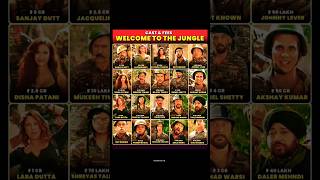 Cast & Fees of Welcome to jungle ✨😲#viral #trending #movie #cinema #cast #fees #fun #welcomtojungle