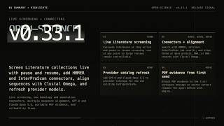 [AIPOCH] Open-Science v0.33.1 Update Note
