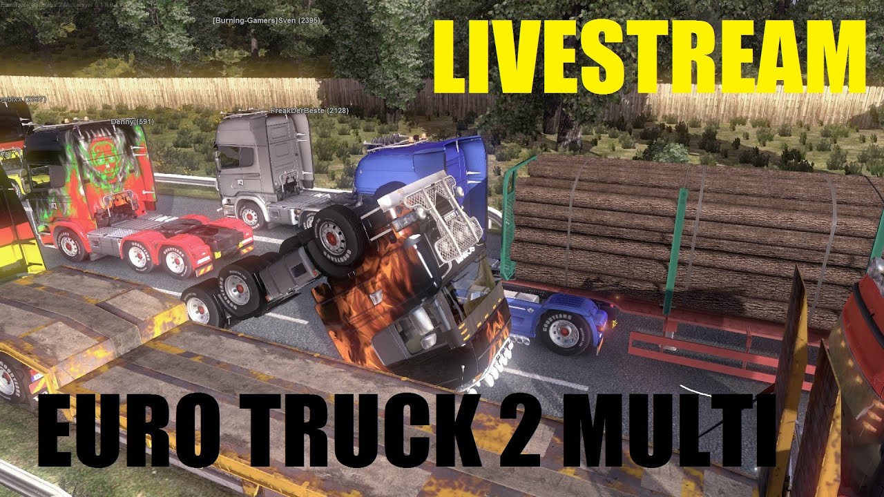Euro Truck Simulator 2 Multiplayer - Ossigaming Livestream