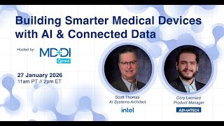 Building Smarter Medical Devices with AI & Connected Data | Advantech & Intel