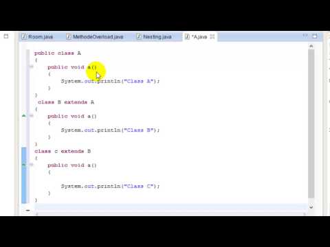 Java Programming Tutorial-28-  Multiple Inheritance Program