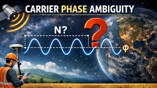 GNSS Carrier Phase Ambiguity | Explain in easy way | Full Concept + Formula Explained | All exams