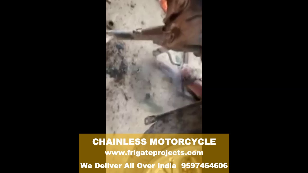 Chainless motorcycle