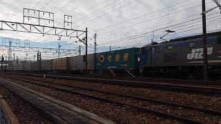 2021.9.29貨物列車1055レEF210-135号機(新)代走