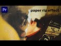INSANE paper rip effect! (Mixed Media)