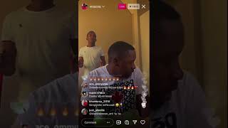 Mr jazziq plays unreleased song ft Mpura,Reece madlisa ,zuma (mr jazziq raps on the song fire song)