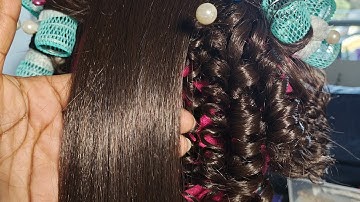 Curl this synthetic wig with me!