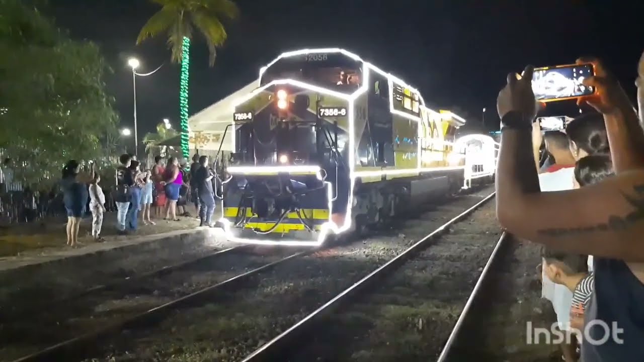 *Especial de Natal* Trem de Natal da MRS Logística em Pindamonhangaba 2023