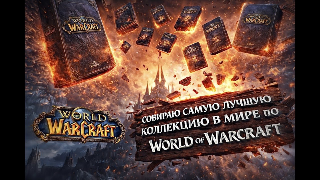 Собираю Лучшую Коллекцию в МИРЕ по World of Warcraft: Коврики, Карты, Коллекционка,Tcg, и Другое #10