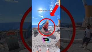 Found a Secret Zombie City at the Bottom of This Slide! 😱#viralshorts#Shorts