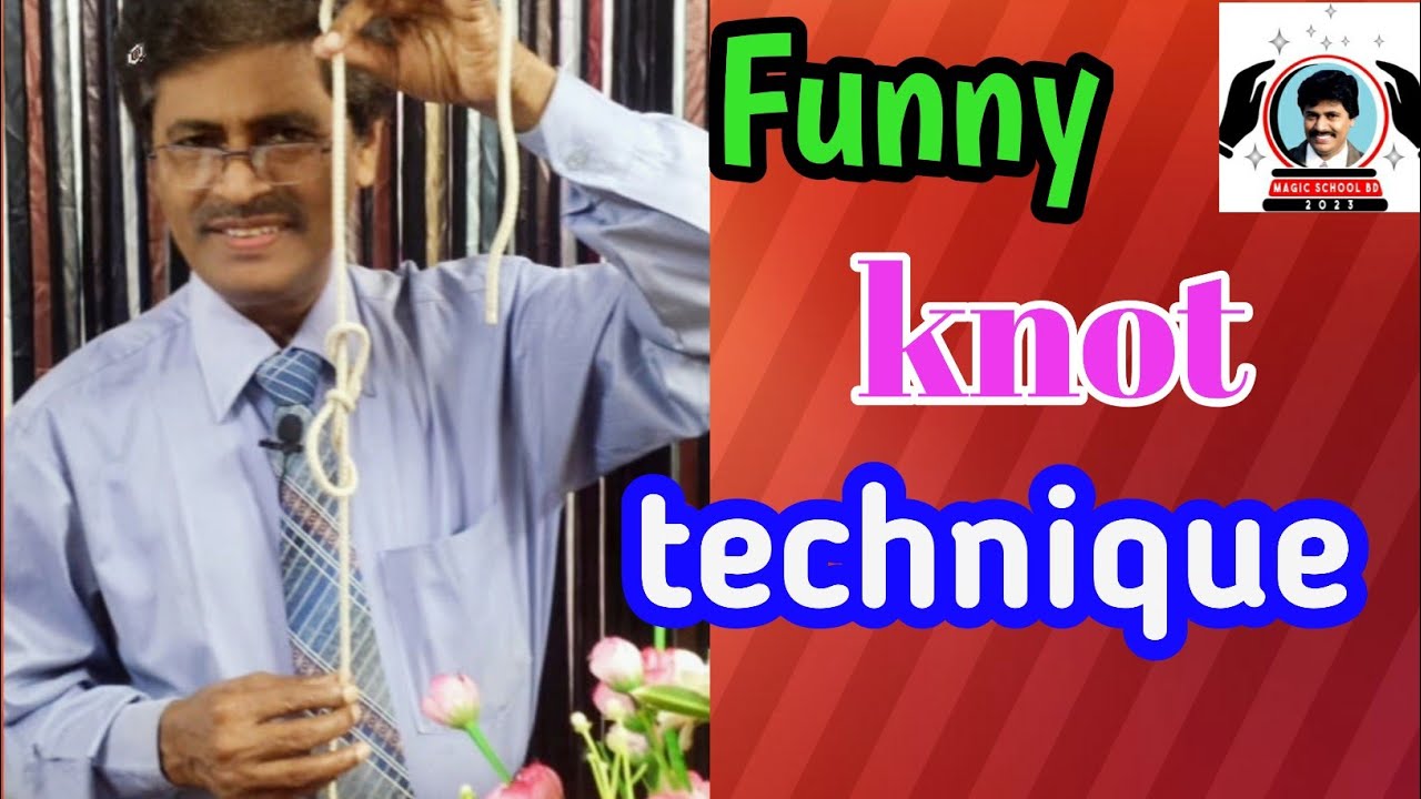 72. Funny rope knot technique. রশির গিট কৌশল। - YouTube